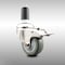 Service Caster 3.5 Inch 316SS Gray Poly Swivel 1-1/4 Inch Expanding Stem Caster Lock Brake SCC SCC-SS316TTLEX20S3514-PPUB-114 - alternate 1